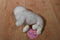 Enesco Tender Tails White Seal and Orange Turtle Beanbag Plush