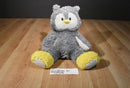 Animal Adventure Grey, White and Yellow Owl 2016 Beanbag Plush