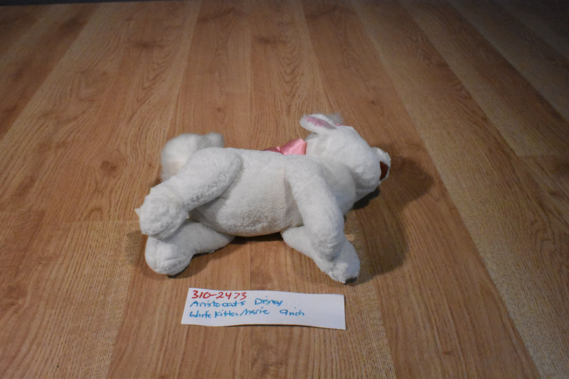 Disney Aristocats White Kitten Marie Beanbag Plush