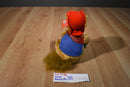Aurora Round Up Brown Horse Beanbag Plush with Blue Vest and Red Cowboy Hat