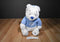Disney Store Snowflake Pooh Plush in a Blue Sweater with a Snowflake