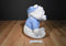 Disney Store Snowflake Pooh Plush in a Blue Sweater with a Snowflake