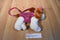 Poochie & Company Fox Hound With Pink Body Purse Bag Plush