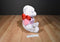 Disney Store White and Pink Valentines Pooh Plush