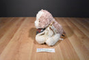 Dan Dee Collectors Choice Brown and Beige Dog with Silver Heart Plush