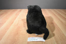 R Lang & Son Weighted Black Cat Plush Door Stop