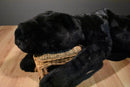 Floppy Large Black Panther Plush
