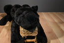 Floppy Large Black Panther Plush