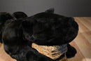Floppy Large Black Panther Plush