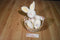 Boyd's Bears Allison B. Hopplebuns Hoppy Easter White Bunny Rabbit in a Basket 2004 Plush