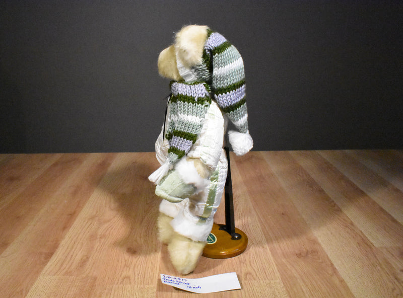 Trade Secret Blizzard Tan Bear Snowsuit Beanbag Plush