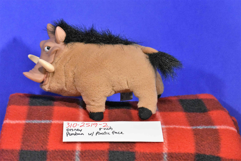Disney  The Lion King Pumbaa plush With Plastic Face(