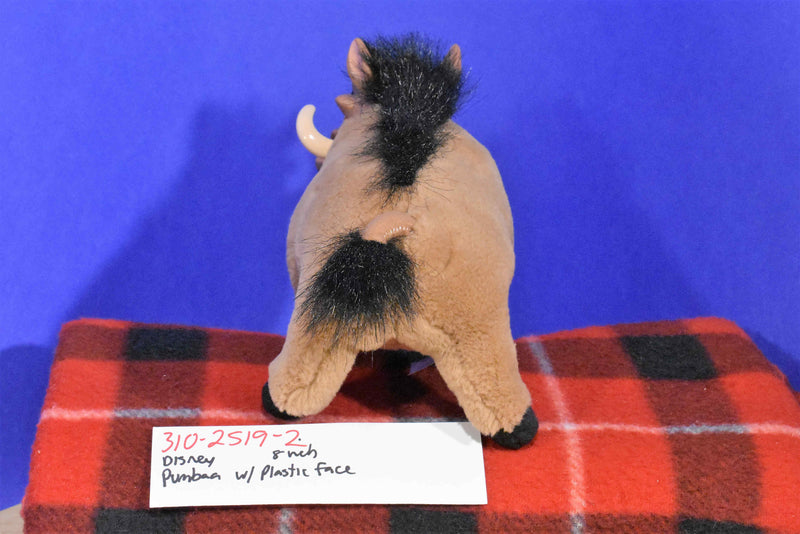 Disney  The Lion King Pumbaa plush With Plastic Face(