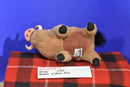 Disney  The Lion King Pumbaa plush With Plastic Face(