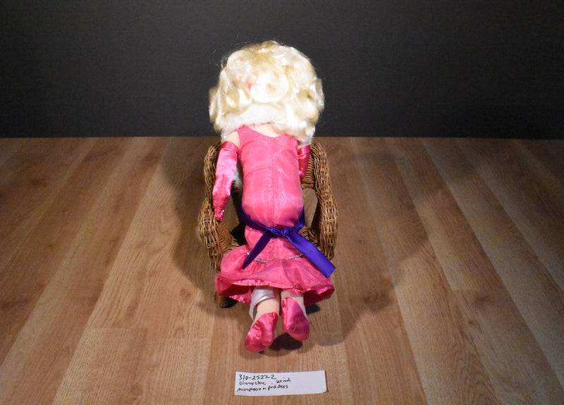 Disney Store Miss Piggy in Pink Dress Plush