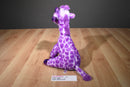 Aurora Girlz Nation Purple Giraffe 2015 Beanbag Plush