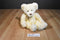 Russ buckingham Creamed Colored Bear Beanbag Plush