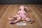 Wildlife Artists Camo Wild Pink Labrador Puppy Dog 2014 Beanbag Plush