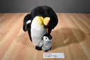 Russ Yomiko Emperor Penguin and Chick Beanbag Plush