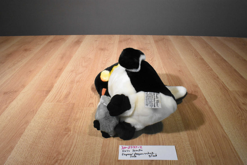 Russ Yomiko Emperor Penguin and Chick Beanbag Plush