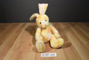 Russ Tutti Frutti Yellow and Pink Bunny Rabbit Beanbag Plush