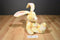Russ Tutti Frutti Yellow and Pink Bunny Rabbit Beanbag Plush