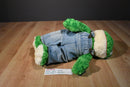 Build a Bear Smiley the Green and Yellow Frog Plush