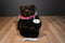 Mango Peek-a-Boo Dark Brown Teddy Bear Plush