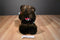 Mango Peek-a-Boo Dark Brown Teddy Bear Plush
