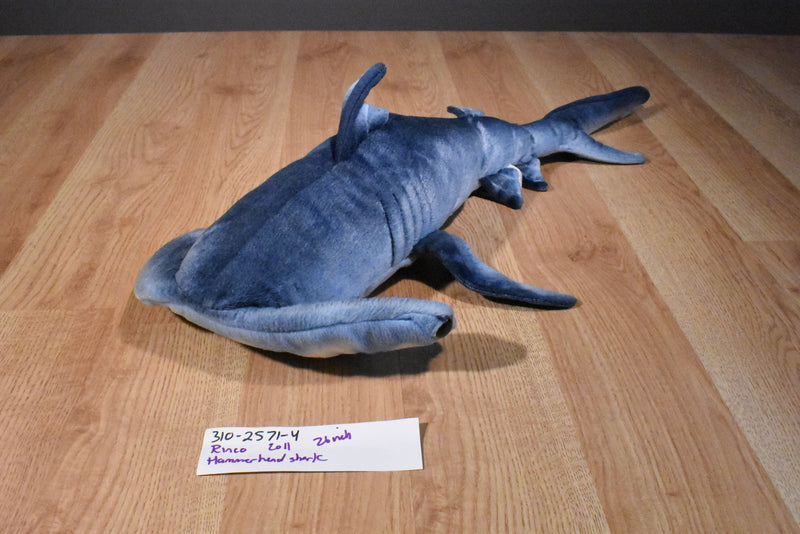 Rinco Blue Hammerhead Shark 2011 Plush