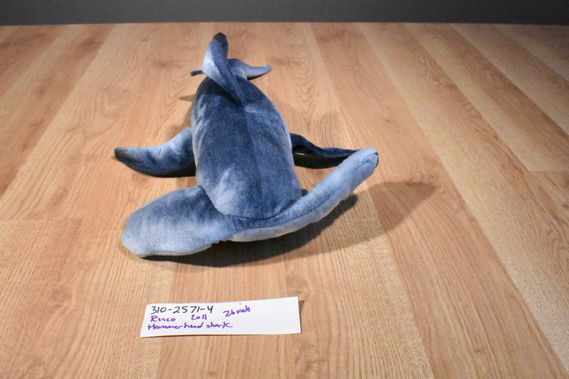Rinco Blue Hammerhead Shark 2011 Plush
