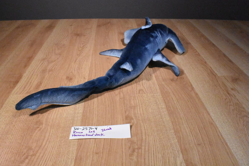 Rinco Blue Hammerhead Shark 2011 Plush