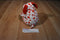 Ty Pluffies Harts the White Dog With Red Hearts 2006 Beanbag Plush
