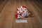 Ty Pluffies Harts the White Dog With Red Hearts 2006 Beanbag Plush