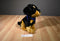 Kelly Toy Rottweiler Plush with Blue Bandana
