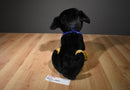 Kelly Toy Rottweiler Plush with Blue Bandana