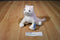 Ganz Webkinz Pink and White Cat HM189 Sealed Code