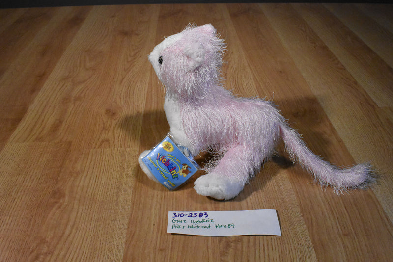 Ganz Webkinz Pink and White Cat HM189 Sealed Code