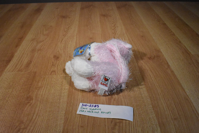 Ganz Webkinz Pink and White Cat HM189 Sealed Code