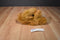 Red Fox Laying Down Plush with Yellow Eyes