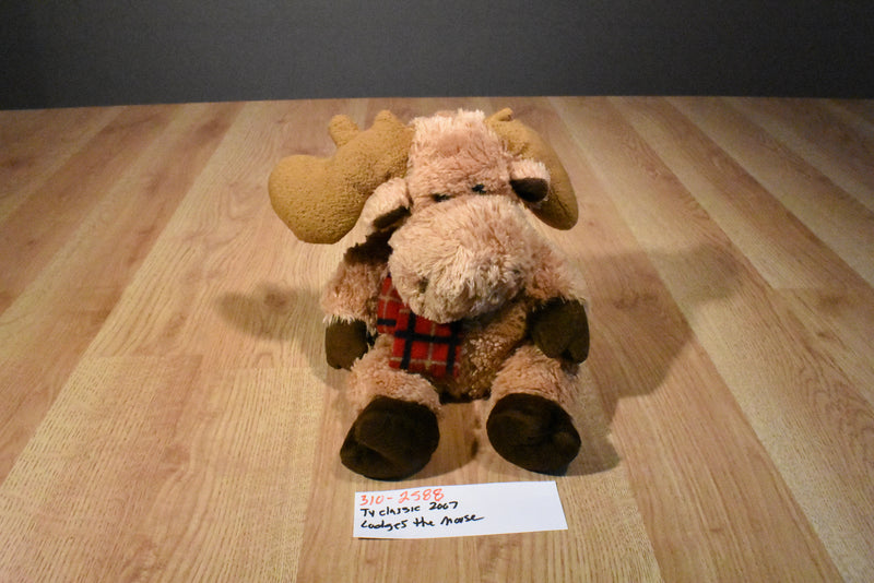 Ty Classic Lodges the Brown Moose 2007 Beanbag Plush