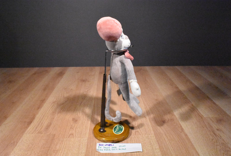 My Natural Dr. Seuss Lorax Project Grey Cat in the Hat 2011 Cotton Plush