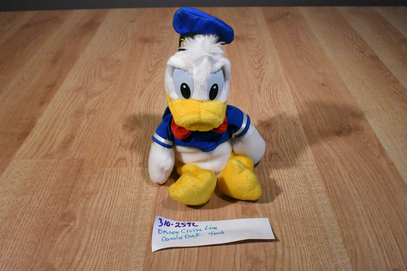 Disney Cruise Line Donald Duck Beanbag Plush