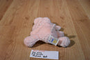 Baby Ganz Pink and White Squeaking Elephant Plush