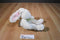 Russ Dazzles White Sparkly Bunny Rabbit Beanbag Plush
