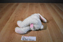 Russ Dazzles White Sparkly Bunny Rabbit Beanbag Plush
