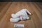Russ Dazzles White Sparkly Bunny Rabbit Beanbag Plush
