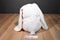 Aurora Lopsie Wopsie White Bunny Rabbit Pink Flower Ears Feet Plush