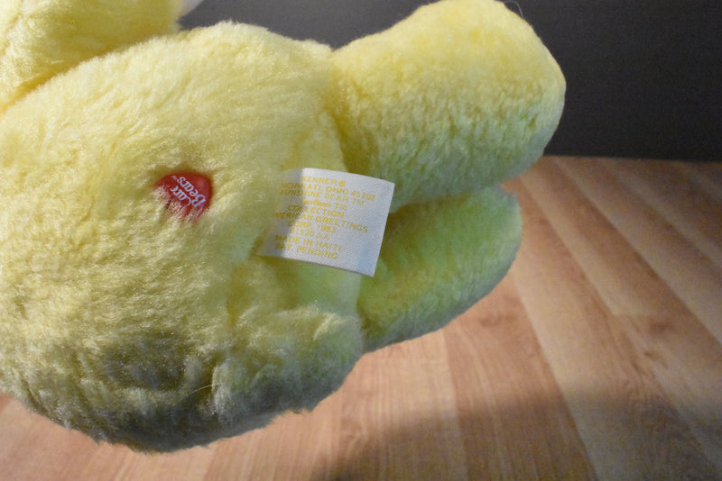 Kenner Care Bears Yellow Funshine Bear 1983 Plush