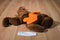 Ty Pillow Pals Antlers the Brown Moose 1998 Plush